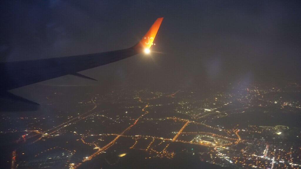 Our flight to Jeju Island via Jeju Air